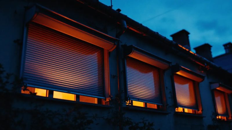 Geschlossene Rollladen am Apartment - Rollos-zu Tip