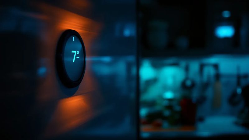 Kühlschrank-Thermostat auf 7 Grad - Kühlschrank-Temp Tip